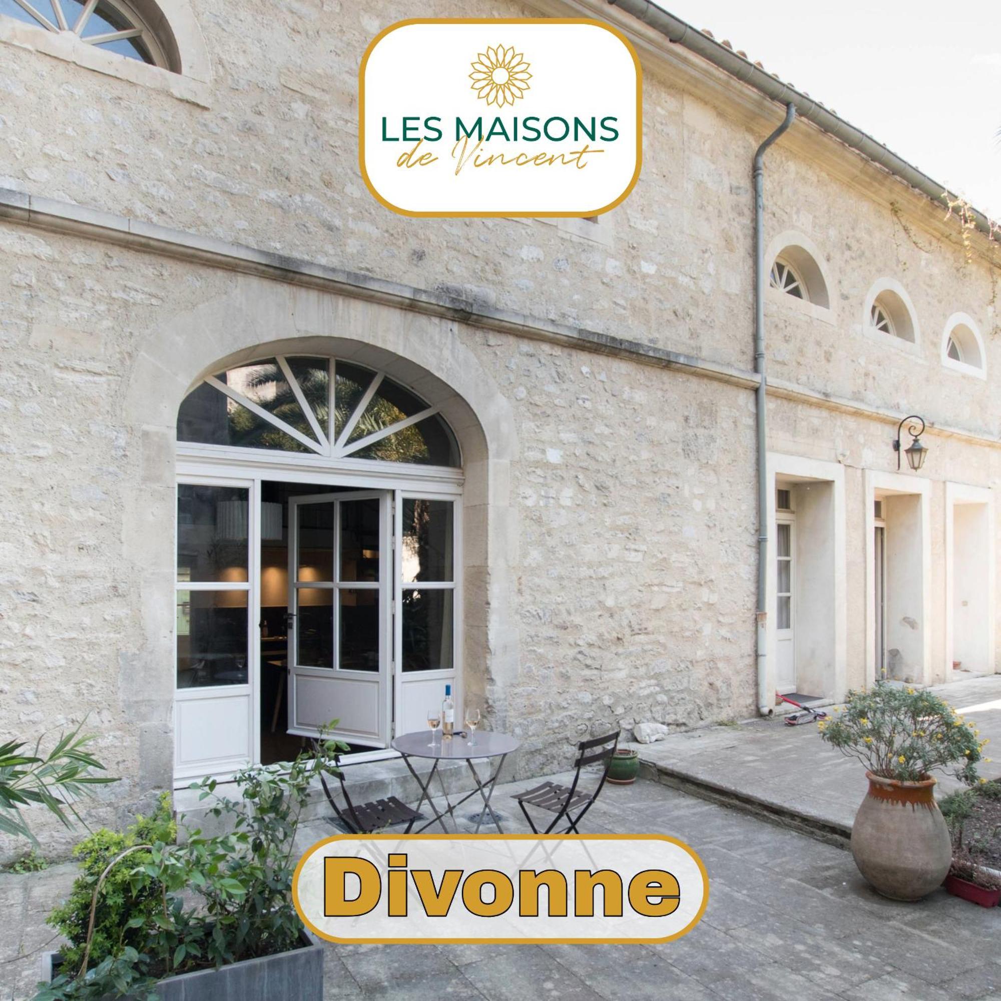 Apartamento Divonne - Loft Cosy Avec Jardin Partage Arlés Exterior foto